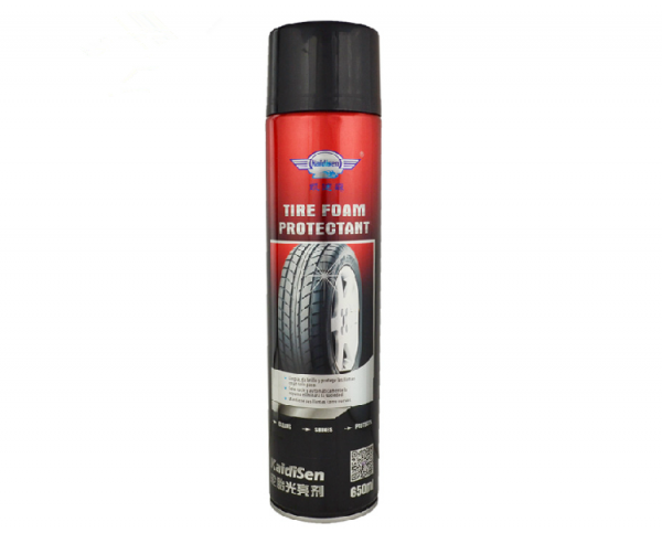 650ml tire shine spray for car care products